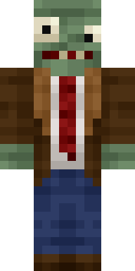 Necktie Undead Clerk Minecraft skin