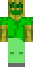 Swamp Creeper Ghoul Minecraft skin