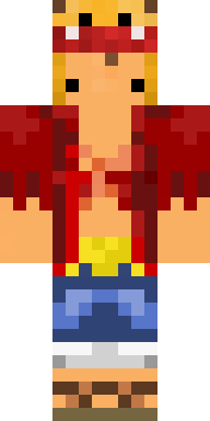 Ruby Winged Valkyrie Minecraft skin