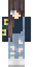 Torn Jeans Loner Minecraft skin