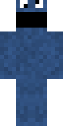 Cookie Monster Blob Minecraft skin