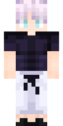 Silver Bloom Student Minecraft skin