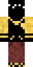 Golden Panther Prowler Minecraft skin