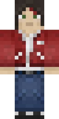 Scarlet Hooded Rebel Minecraft skin