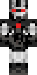 Chrome Bone Warlord Minecraft skin