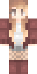 Cardigan Girl Minecraft skin