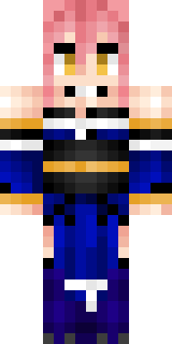 Pink Star Warrior Minecraft skin