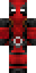 Crimson Merc Marauder Minecraft skin