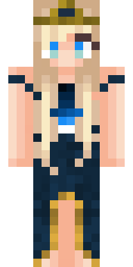 Golden Crown Prince Minecraft skin