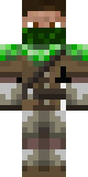 Rugged Field Commando Minecraft skin