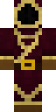 Scarlet Lightning Herald Minecraft skin