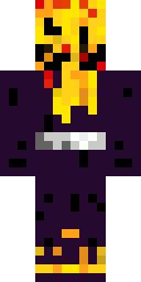 Blazing Flame Rocker Minecraft skin