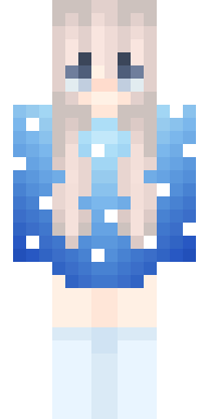 Frostbloom Maiden Minecraft skin