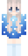 Frostbloom Maiden Minecraft skin
