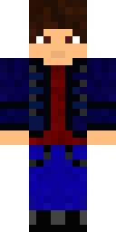 Royal Blue Duelist Minecraft skin