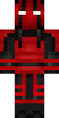 Blood Demon Warrior Minecraft skin