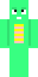 Mint Reptile Onesie Minecraft skin