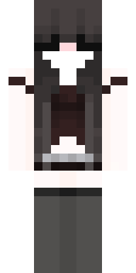 Monochrome Vest Rogue Minecraft skin