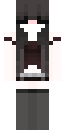 Monochrome Vest Rogue Minecraft skin