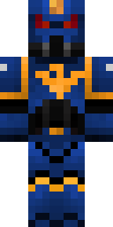 Cobalt Mecha Minecraft skin