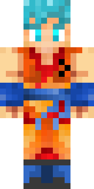 Azure Aura Fighter Minecraft skin