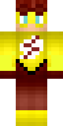 Golden Bolt Speedster Minecraft skin