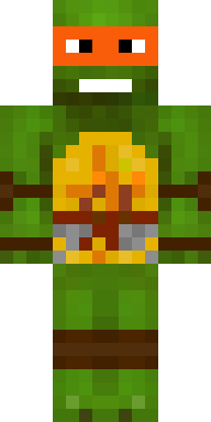 Emerald Masked Turtle Minecraft skin