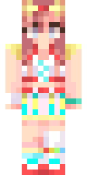 Bubblegum Beach Girl Minecraft skin