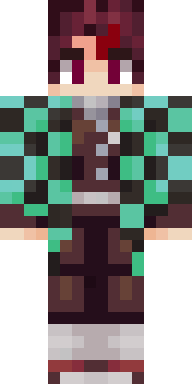 Emerald Slayer Boy Minecraft skin