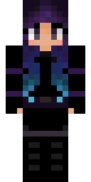 Nebula Night Rider Minecraft skin
