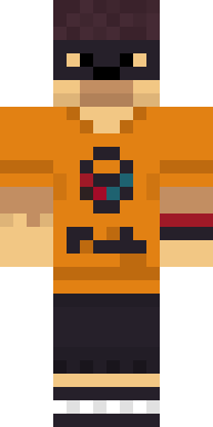 Amber Skull Brawler Minecraft skin