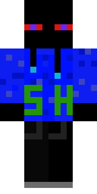 Neon Circuit Rogue Minecraft skin
