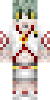Snow Fox Priestess Minecraft skin