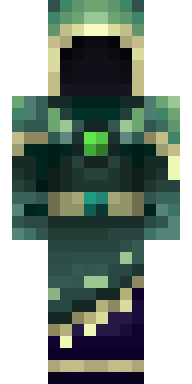 Emerald Ranger Cloak Minecraft skin