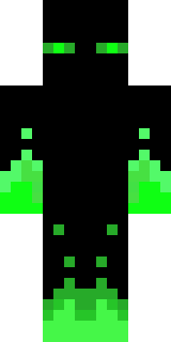 Toxic Slime Warden Minecraft skin