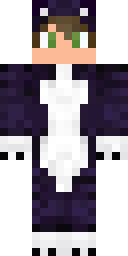 Prowling Cat Suit Minecraft skin