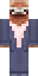 Grinning Grandpa Suit Minecraft skin