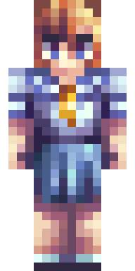 Golden Star Idol Minecraft skin