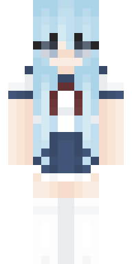 Frost Sailor Maiden Minecraft skin