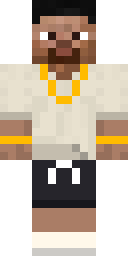 Golden Chain Baller Minecraft skin