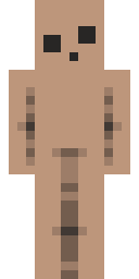 Bare Clay Wanderer Minecraft skin