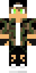 Woodland Camo Scout Minecraft skin