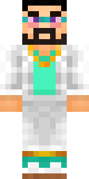Beach Chain Guy Minecraft skin