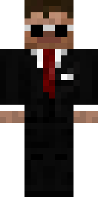 Sharp Suited Agent Minecraft skin