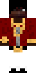 Crimson Gold Emperor Minecraft skin