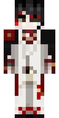 Bloodstained Wanderer Minecraft skin
