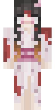 Blush Rose Maiden Minecraft skin