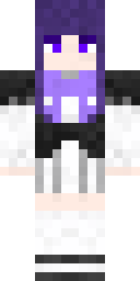 Violet Hood Sorceress Minecraft skin