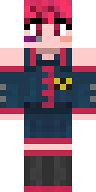 Blushing Blazer Star Minecraft skin