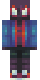 Crimson Web Vigilante Minecraft skin